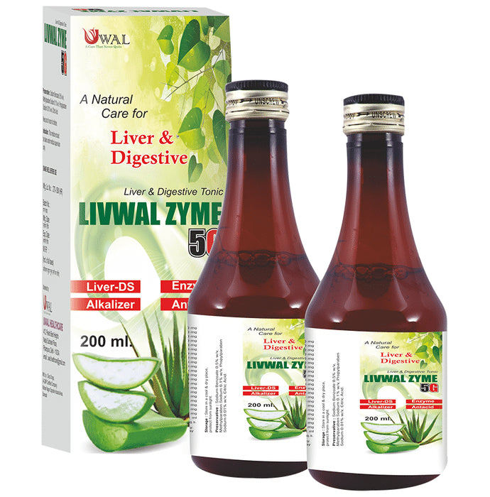 UWAL Livwal Zyme 5G Tonic (200ml Each) - Nibasu