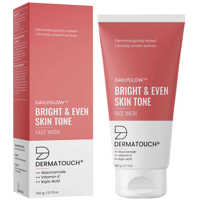 Dermatouch Dailyglow Bright & Even Skin Tone Face Wash - Nibasu