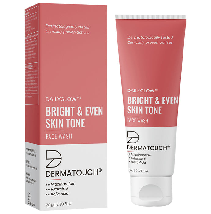Dermatouch Dailyglow Bright & Even Skin Tone Face Wash - Nibasu