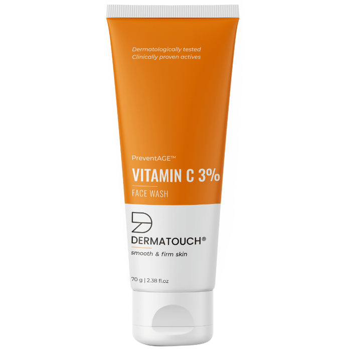 Dermatouch Vitamin C 3% Face Wash - Nibasu