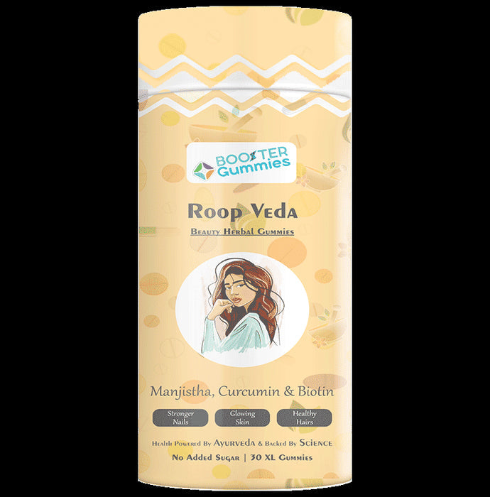 Booster Gummies Roop Veda Beauty Herbal Gummy - Nibasu