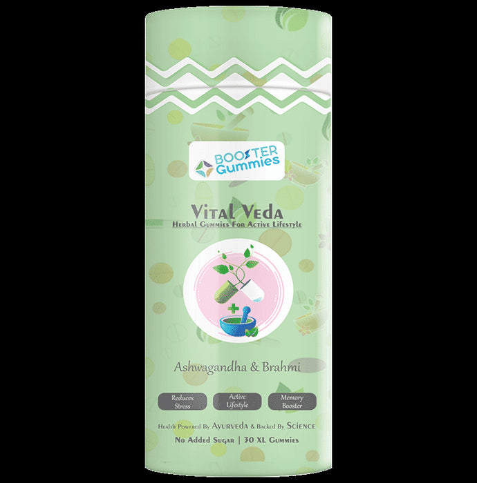 Booster Gummies Vital Veda Herbal Gummy - Nibasu