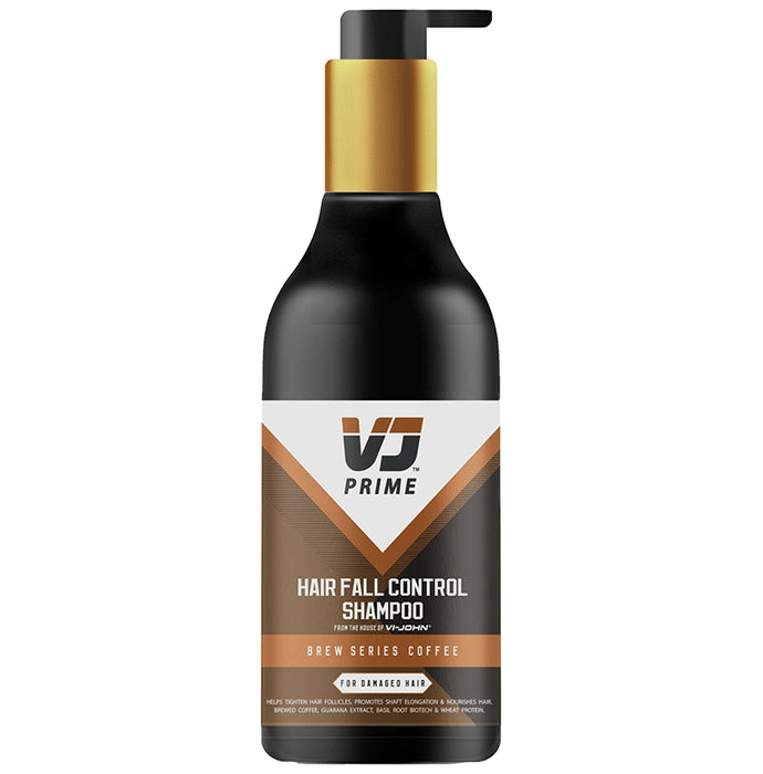 V J Prime Hair Fall Control Shampoo Brew Series Coffee - Nibasu