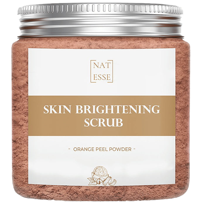 Nat Esse Skin Brightening Orange Peel Powder Scrub - Nibasu