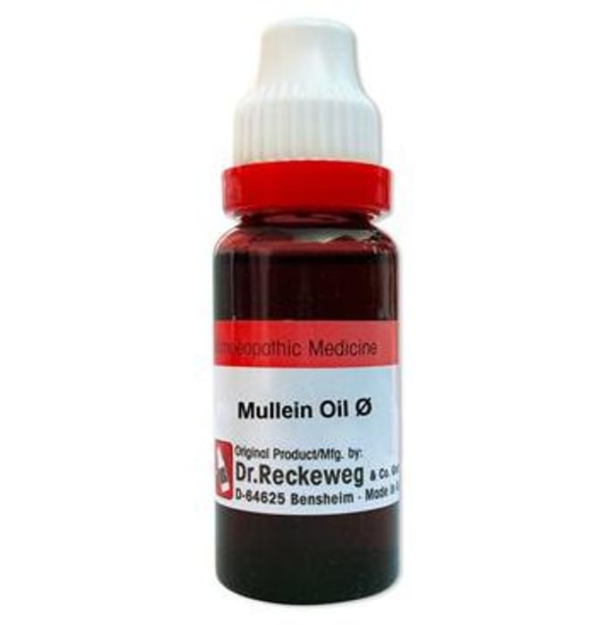 Dr. Reckeweg Mullein Oil Mother Tincture Q - Nibasu