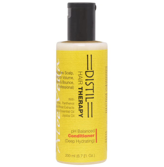 Aloe Veda Distil Hair Therapy Lemongrass pH Balanced Hair Conditioner - Nibasu