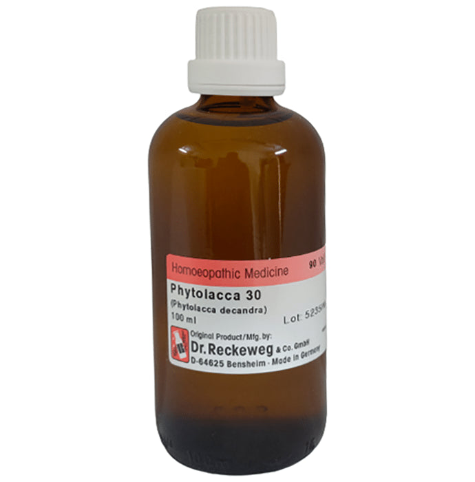 Dr. Reckeweg Phytolacca Dec Dilution 30 CH - Nibasu