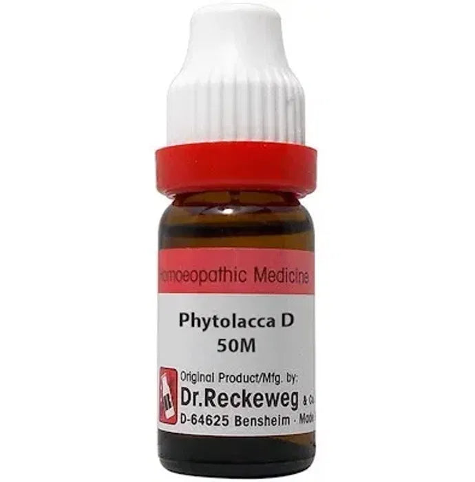 Dr. Reckeweg Phytolacca Dec Dilution 50M CH - Nibasu