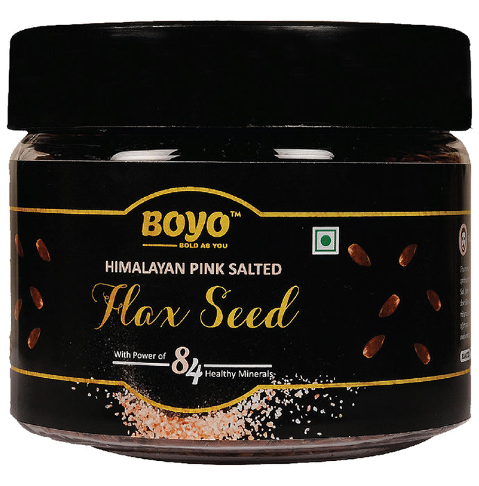 Boyo Himalayan Pink Salted Flax Seeds - Nibasu