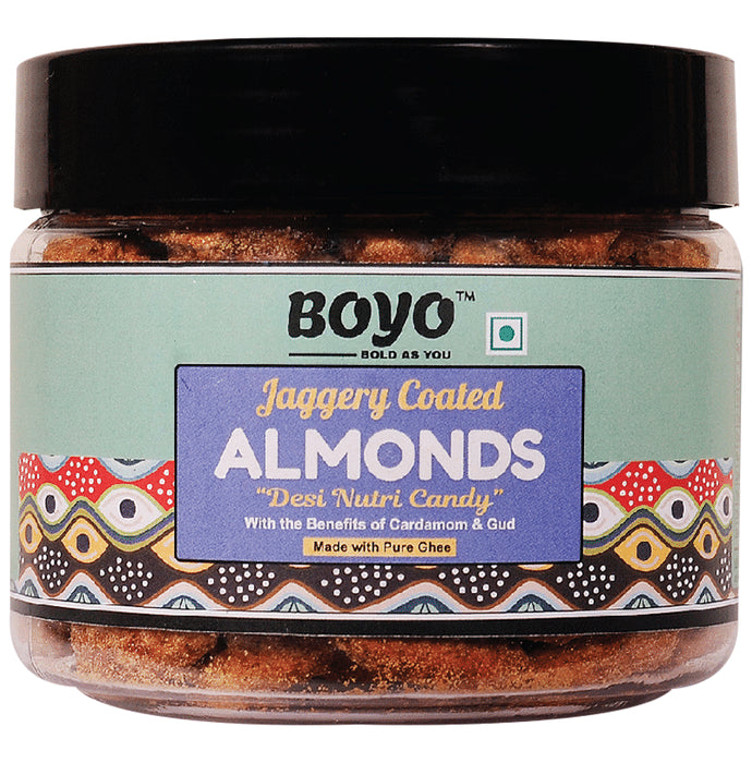 Boyo Jaggery Coated Almond - Nibasu