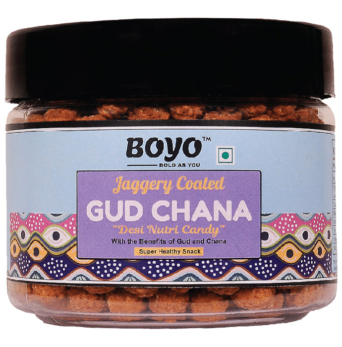 Boyo Jaggery Coated Gud Channa - Nibasu
