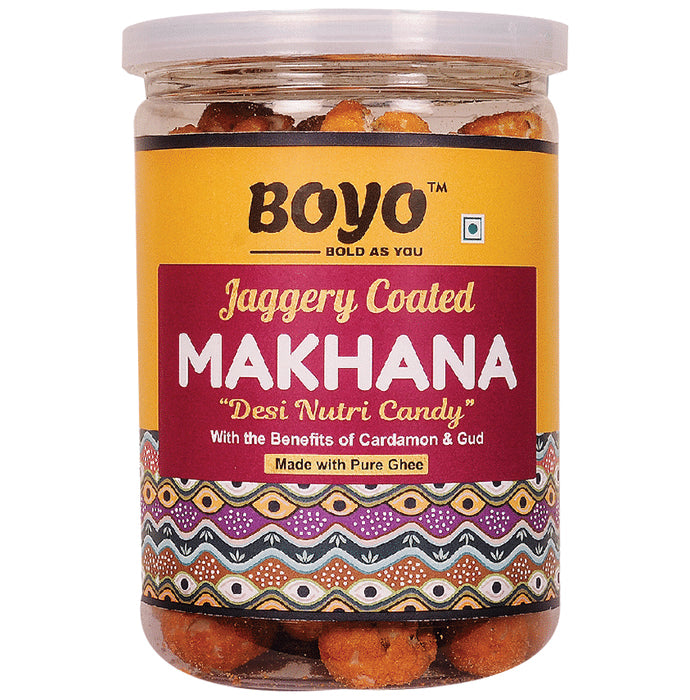 Boyo Jaggery Coated Makhana - Nibasu