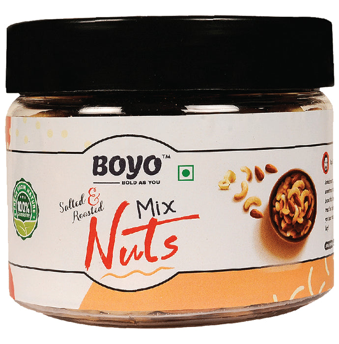 Boyo Salted & Roasted Mix Nuts - Nibasu
