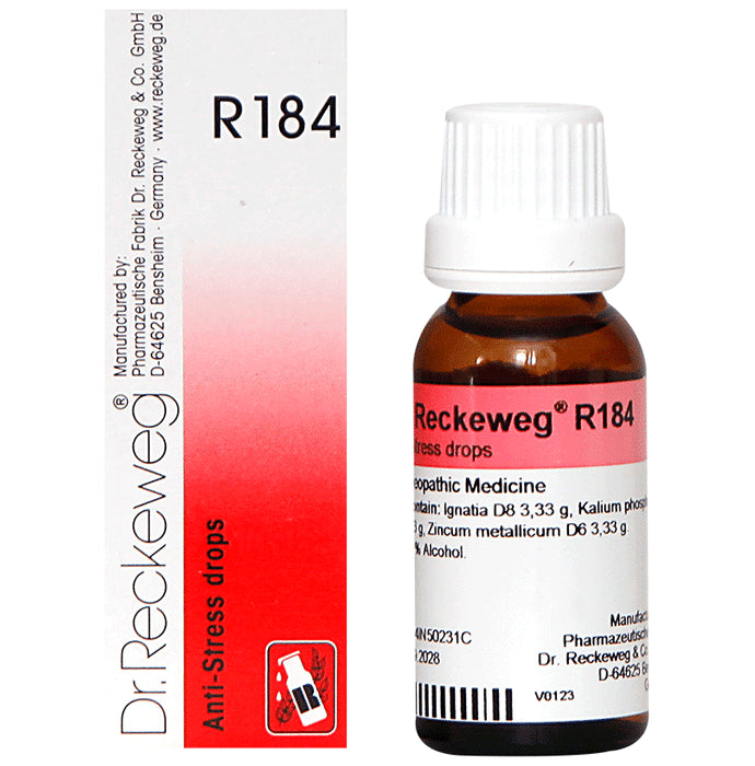 Dr. Reckeweg R 184 Anti-Stress Drop - Nibasu