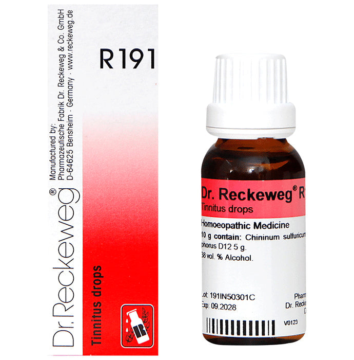 Dr. Reckeweg R 191 Tinnitus Drop - Nibasu