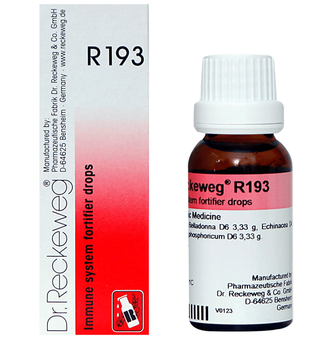 Dr. Reckeweg R 193 Immune System Fortifier Drop - Nibasu