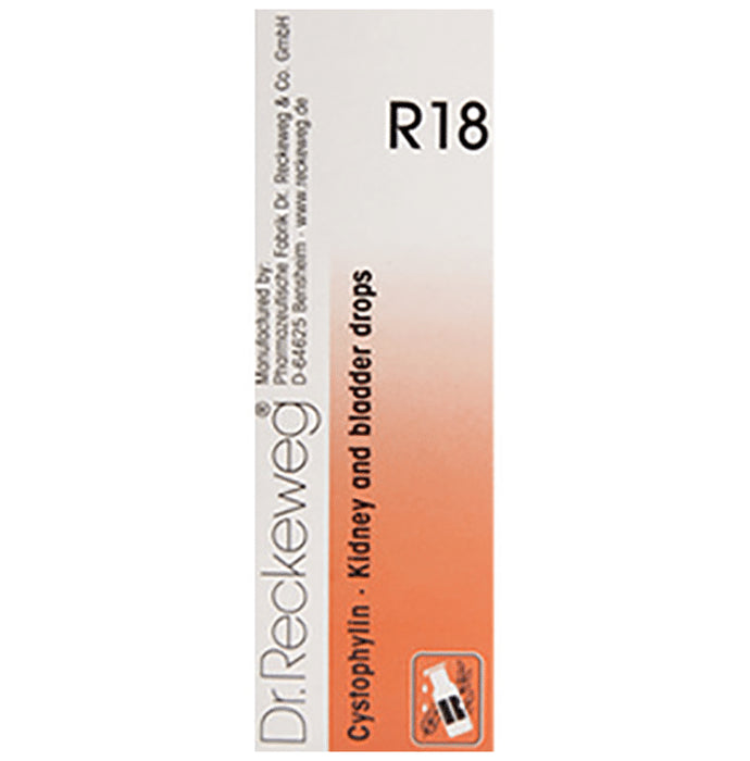 Dr. Reckeweg R18 Kidney And Bladder Drop - Nibasu