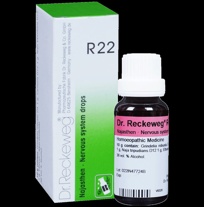Dr. Reckeweg R22 Nervous Disorders Drop - Nibasu