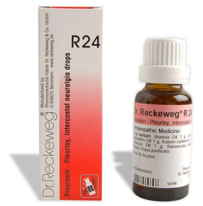 Dr. Reckeweg R24 Pleurisy And Intercostal Neuralgia Drop - Nibasu