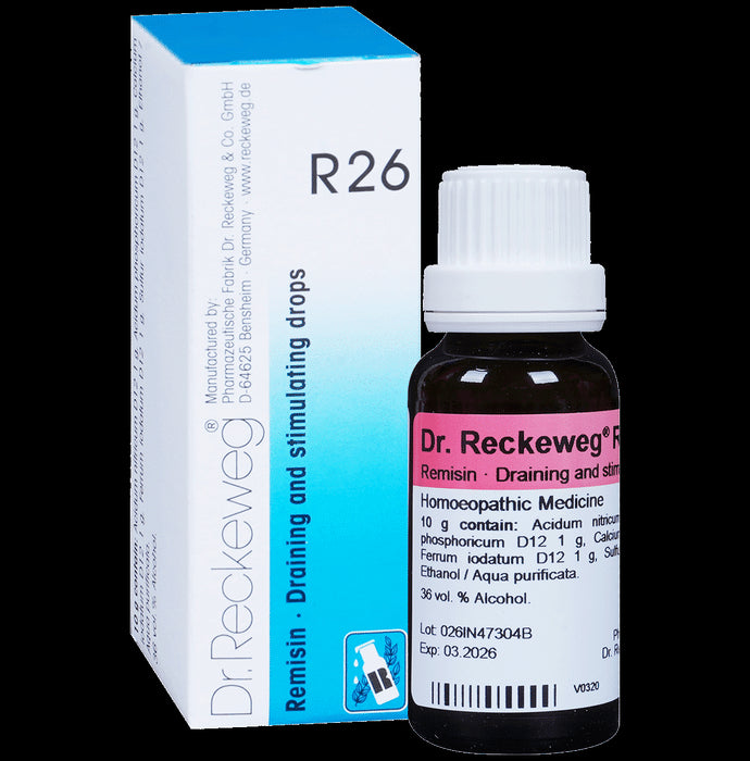 Dr. Reckeweg R26 Draining and Stimulating Drop - Nibasu