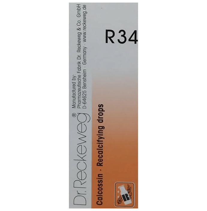 Dr. Reckeweg R34 Recalcifying Drop - Nibasu