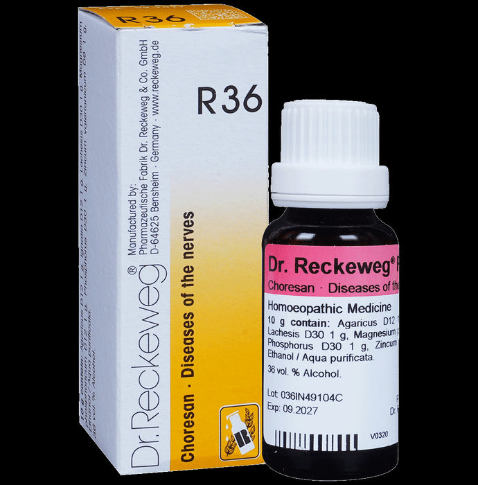 Dr. Reckeweg R36 Nerves Disease Drop - Nibasu