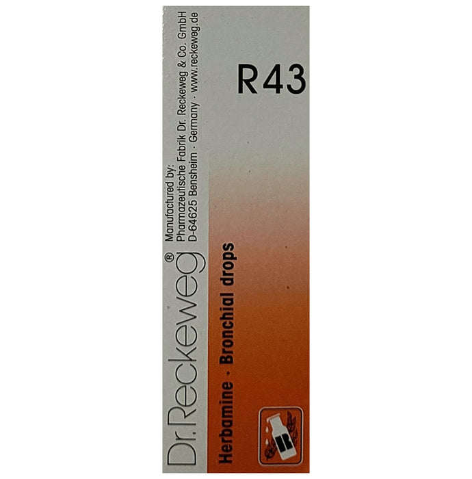 Dr. Reckeweg R43 Bronchial Drop - Nibasu