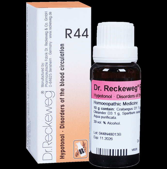 Dr. Reckeweg R44 Disorders Of The Blood Circulation Drop - Nibasu