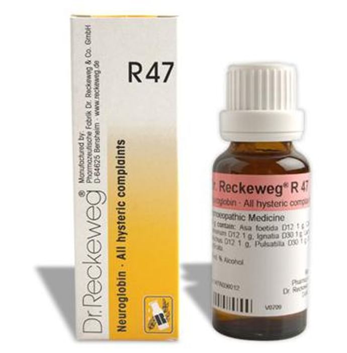 Dr. Reckeweg R47 All Hysteric Complaints Drop - Nibasu