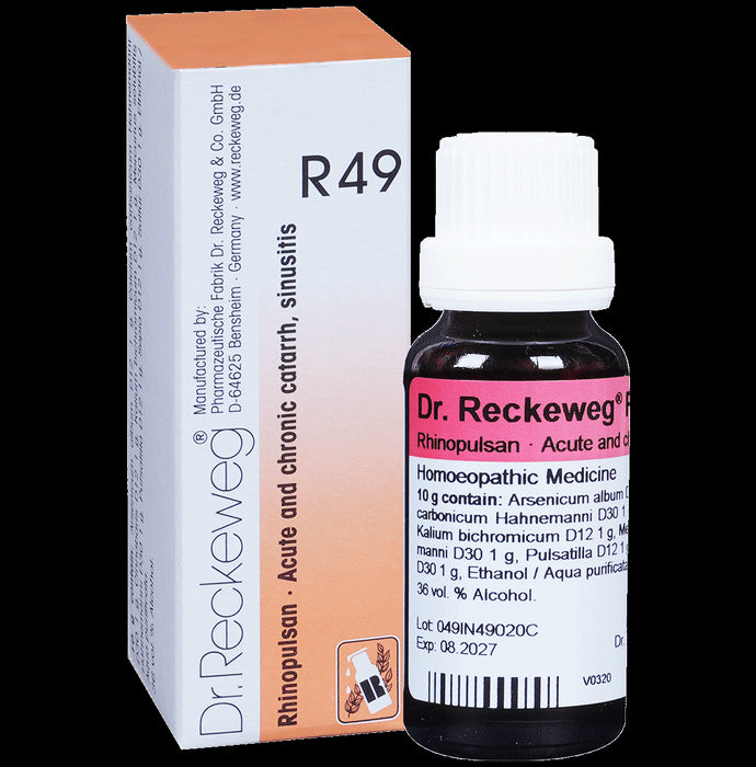 Dr. Reckeweg R49 Sinus Drop - Nibasu