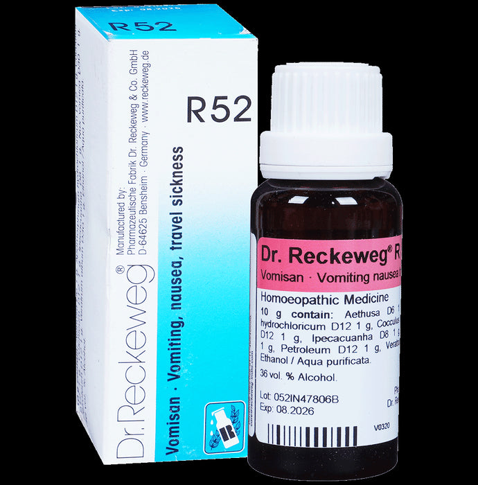Dr. Reckeweg R52 Travel Sickness Drop - Nibasu