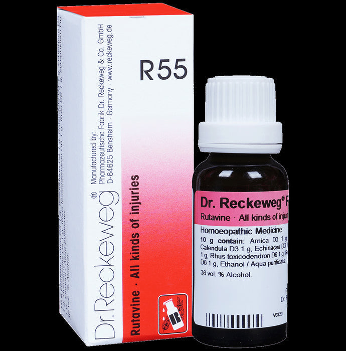 Dr. Reckeweg R55 All Kinds Of Injuries Drop - Nibasu