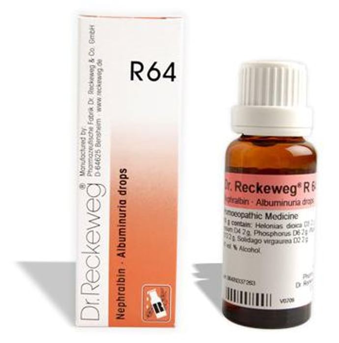 Dr. Reckeweg R64 Albuminuria Drop - Nibasu