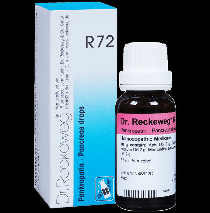 Dr. Reckeweg R72 Pancreas Drop - Nibasu