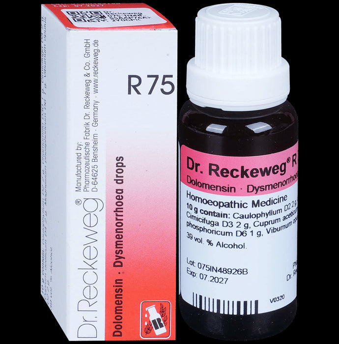 Dr. Reckeweg R75 Dysmenorrhoea Drop - Nibasu