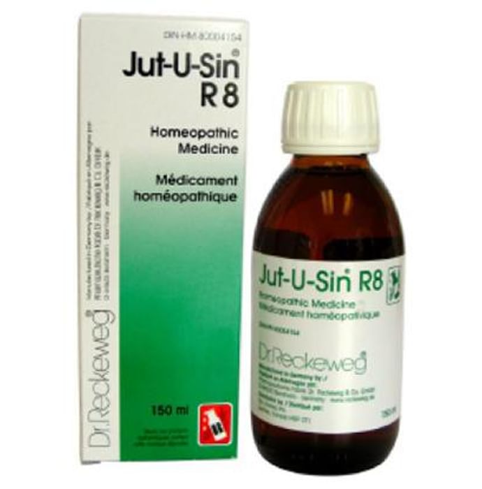 Dr. Reckeweg R8 Jut-U-Sin Cough Syrup - Nibasu