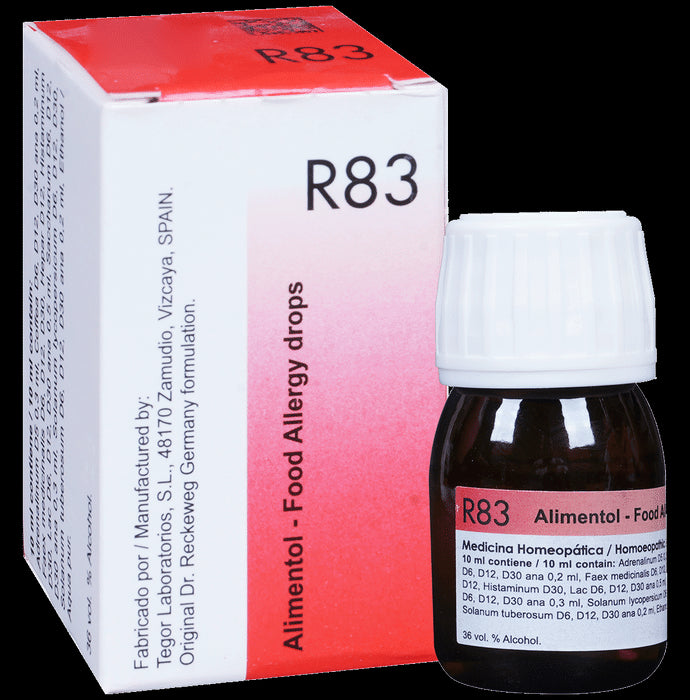 Dr. Reckeweg R83 Food Allergy Drop - Nibasu