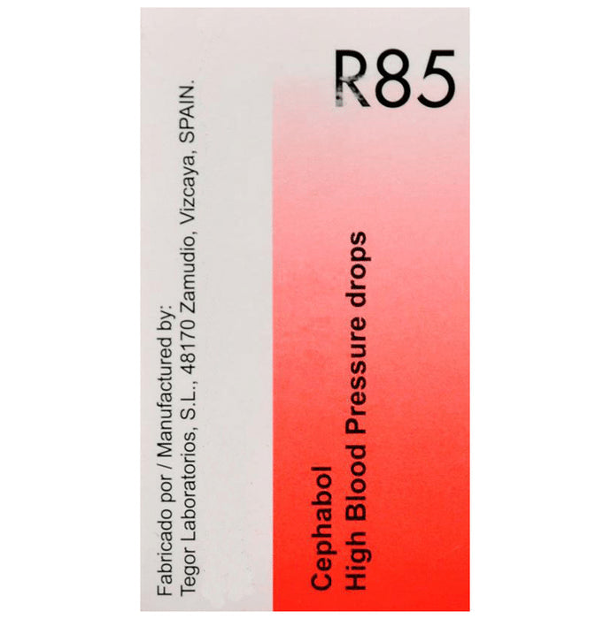 Dr. Reckeweg R85 High Blood Pressure Drop - Nibasu