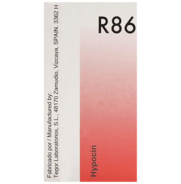 Dr. Reckeweg R86 Low Blood Sugar Drop - Nibasu