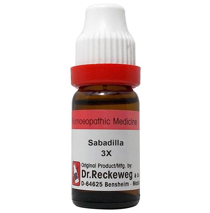 Dr. Reckeweg Sabadilla Dilution 3X - Nibasu