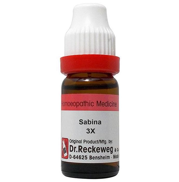 Dr. Reckeweg Sabina Dilution 3X - Nibasu