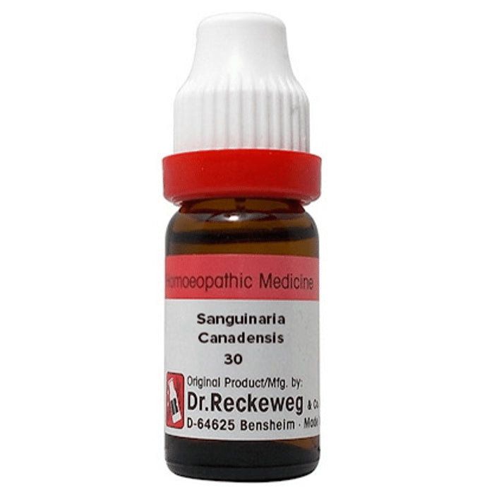 Dr. Reckeweg Sanguinaria Canadensis Dilution 30 CH - Nibasu