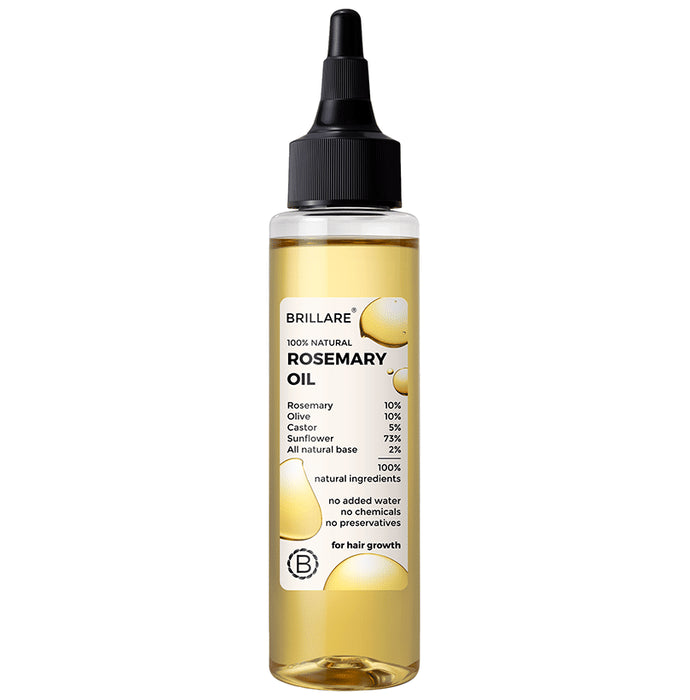 Brillare Rosemary Hair Oil - Nibasu