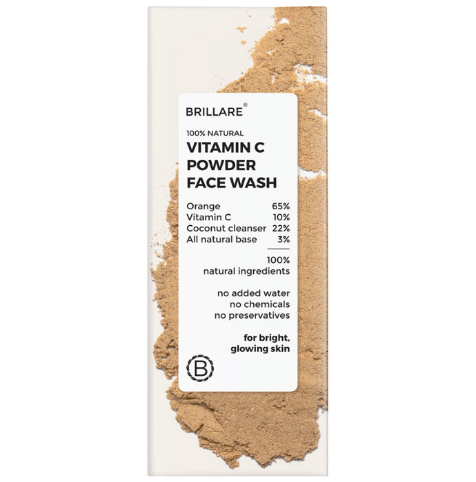 Brillare Vitamin C Powder Face Wash - Nibasu