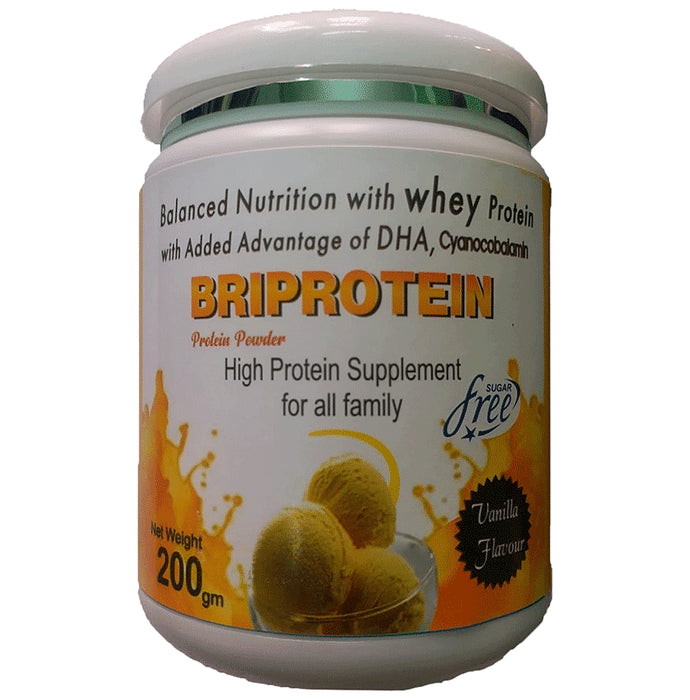 Briprotein Protein Powder Sugar Free Vanilla - Nibasu