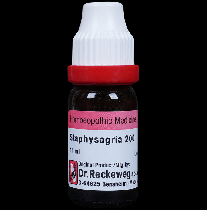 Dr. Reckeweg Staphysagria Dilution 200 CH - Nibasu