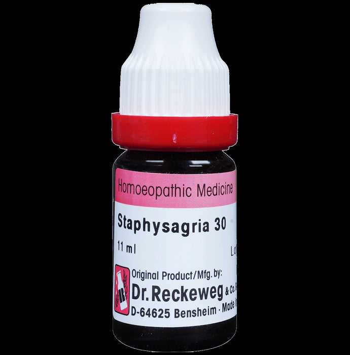 Dr. Reckeweg Staphysagria Dilution 30 CH - Nibasu