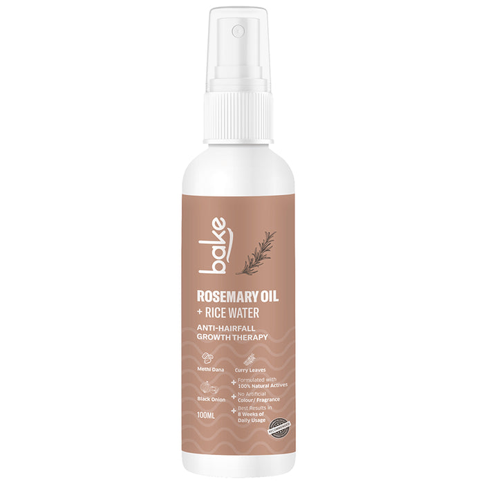 Bake Rosemary Oil & Rice Water Serum - Nibasu