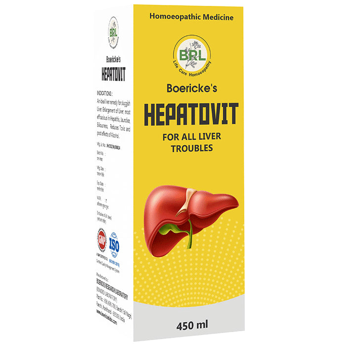 BRL Hepatovit Syrup - Nibasu