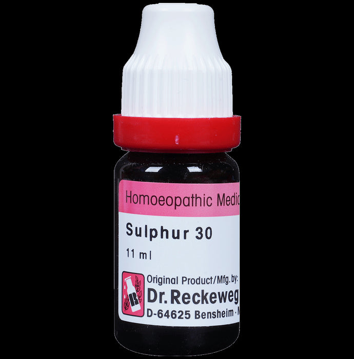 Dr. Reckeweg Sulphur Dilution 30 CH - Nibasu